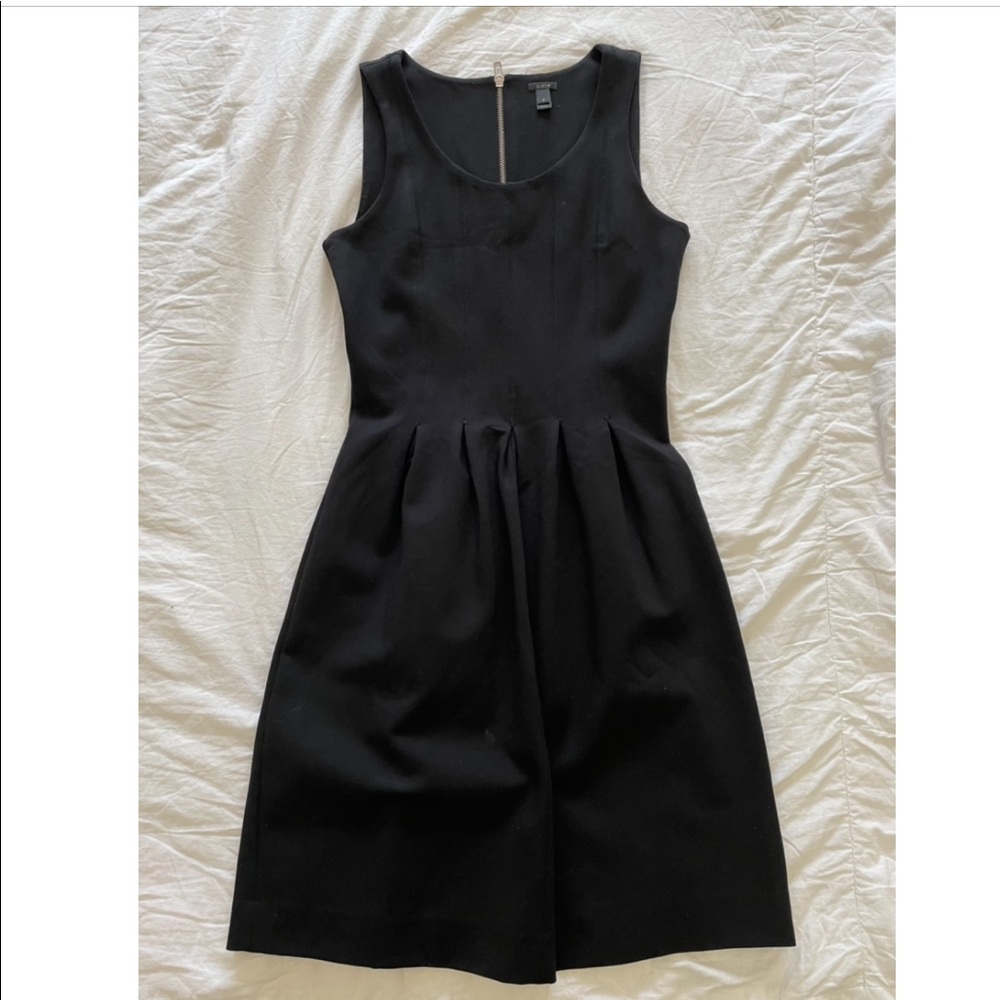 J. Crew black mini dress size 0